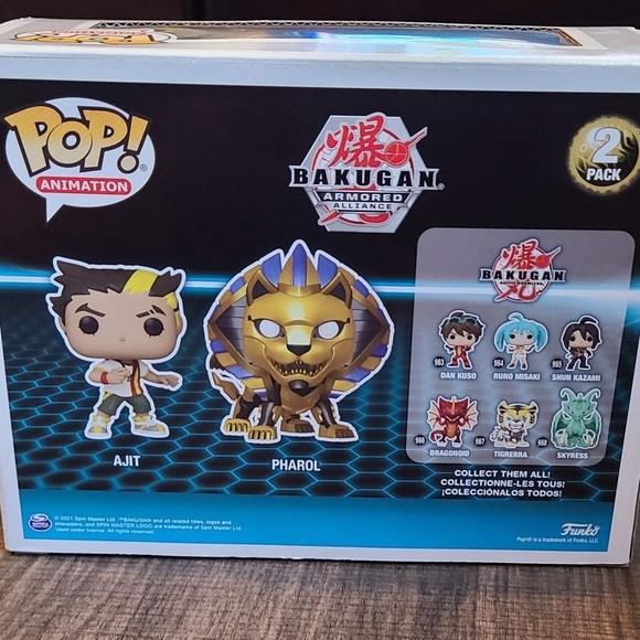 Funko Pop Animation Ajit & Pharol - NEW & SEALED - Picture 6 of 6